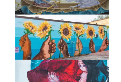 Mural painting in st petersburg, fl